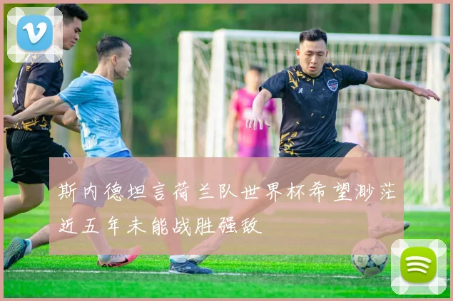 斯内德坦言荷兰队世界杯希望渺茫近五年未能战胜强敌